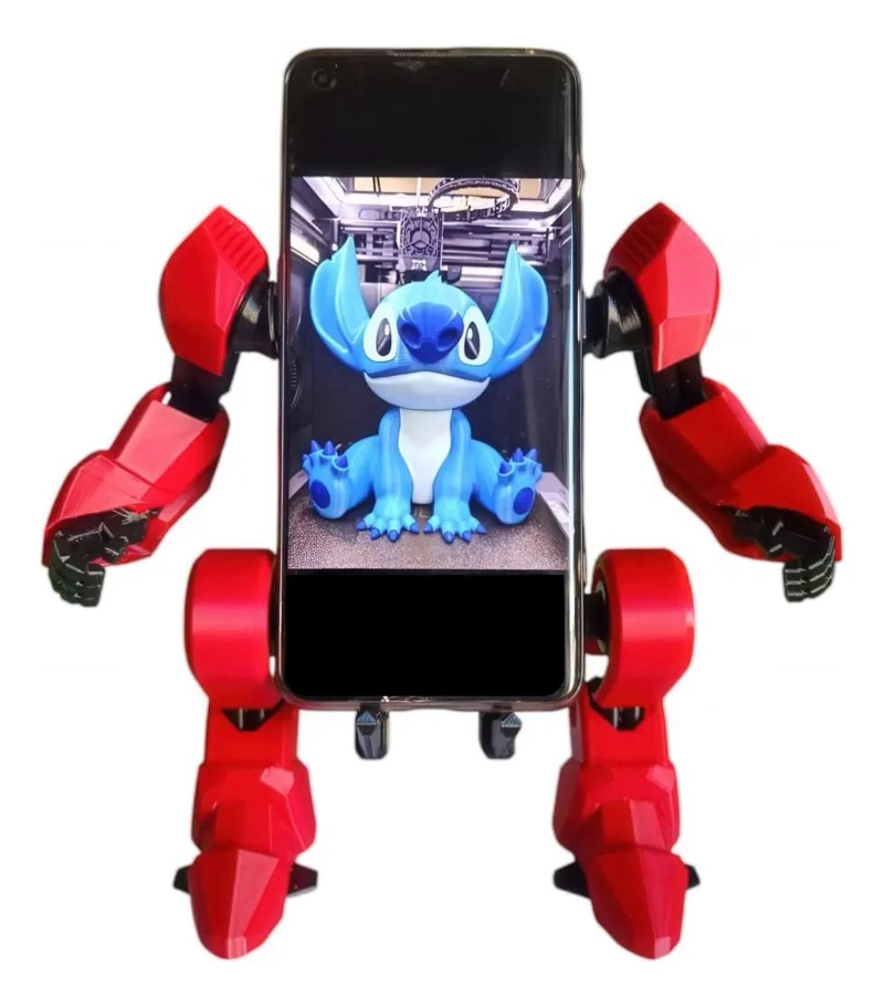 SOPORTE PARA CELULAR CON DISEÑO DE ROBOT - 1