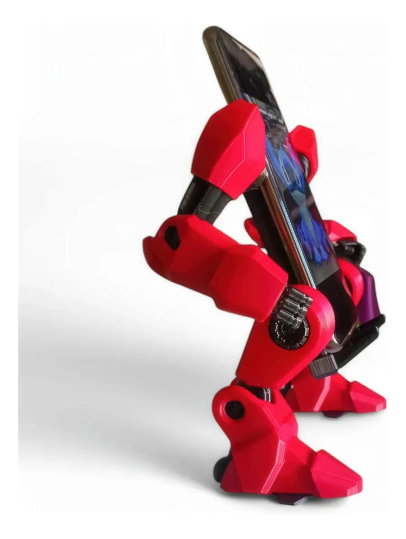 SOPORTE PARA CELULAR CON DISEÑO DE ROBOT - 2