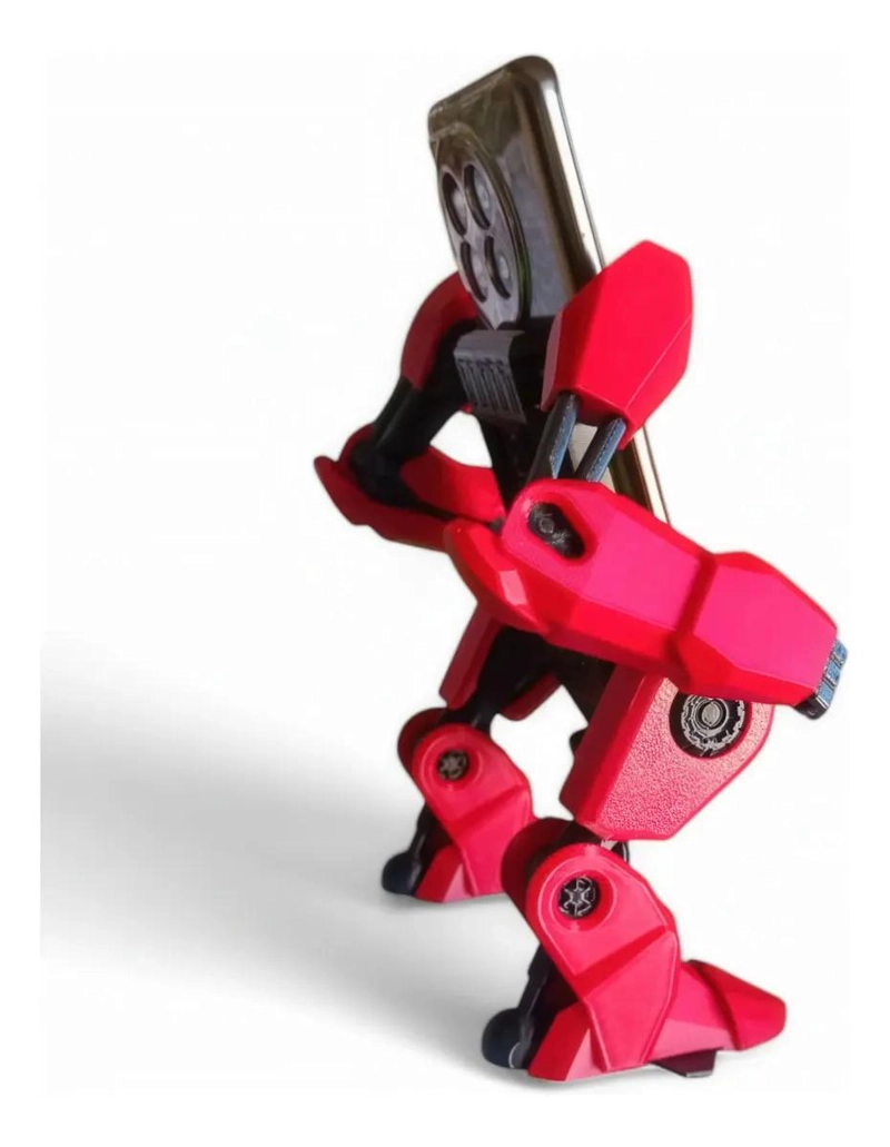SOPORTE PARA CELULAR CON DISEÑO DE ROBOT - 4