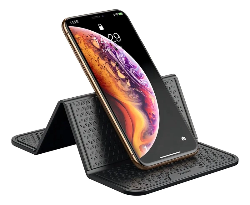 SOPORTE ANTIDESLIZANTE PARA CELULAR EN AUTO MULTIUSO - 1