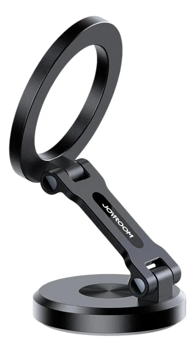 SOPORTE MAGNE TICO PARA AUTO 360° RESISTENTE NEGRO - 2