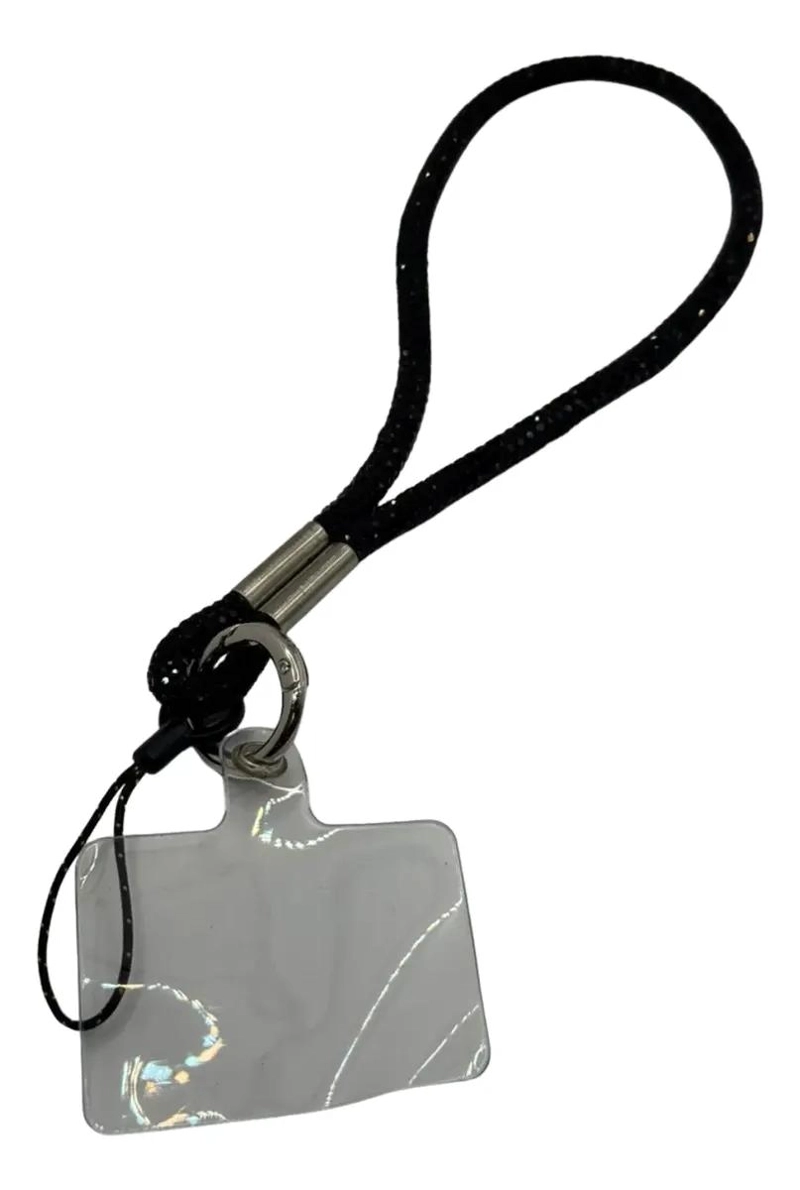 GENÉRICO CORREA PARA CELULAR CON BRILLANTES Y CRISTAL 22 CM