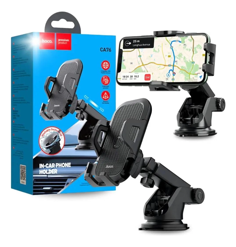 GENÉRICO SOPORTE PARA AUTO PARA CELULAR CON MONTAJE EN TABLERO