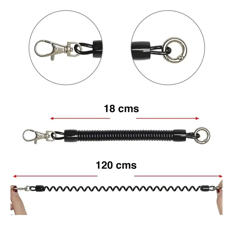 CORREA DE SEGURIDAD ELASTICADA PARA CELULAR ANTIRROBO - 3