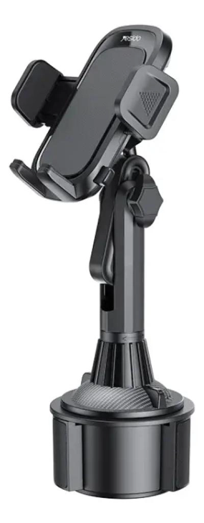 GENÉRICO SOPORTE PORTA VASOS PARA AUTO NEGRO