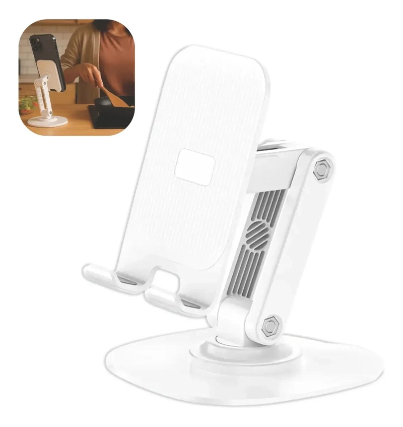 GENÉRICO SOPORTE DE ALUMINIO PARA TELE FONO DE ESCRITORIO 5-11 PULG
