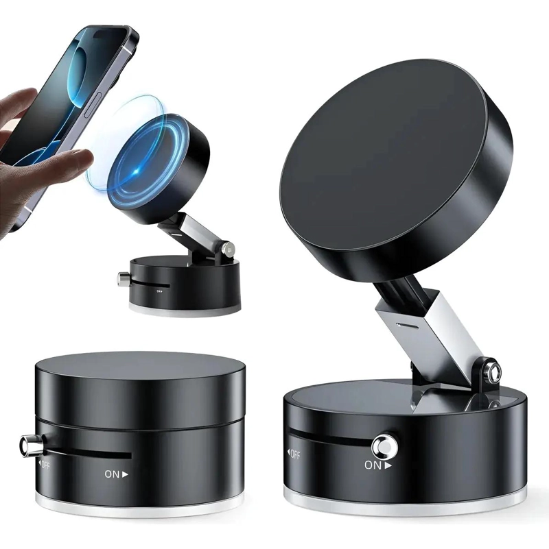 SOPORTE MAGNE TICO UNIVERSAL PARA MOVIL CON VENTOSA PARA C - 1
