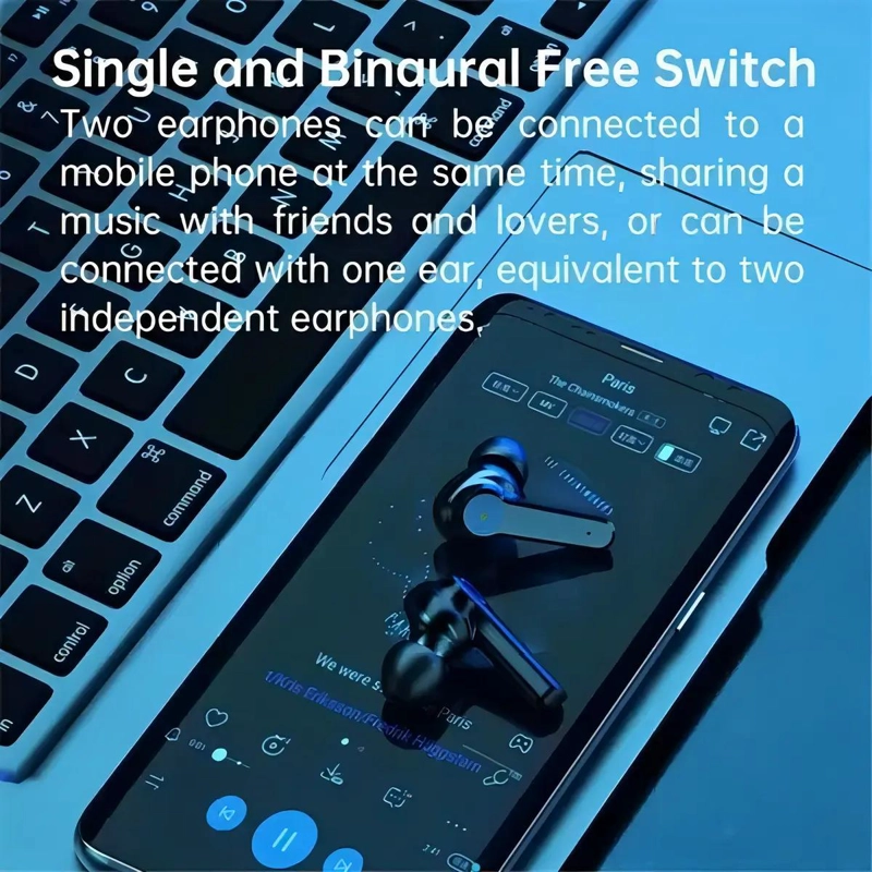 AUDIFONOS IN-EAR INALAMBRICOS BLUETOOTH M19 - 2