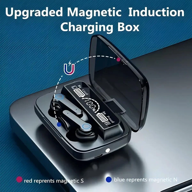 AUDIFONOS IN-EAR INALAMBRICOS BLUETOOTH M19 - 4
