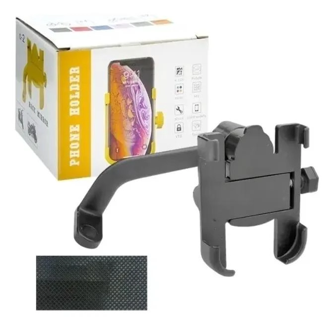 GENÉRICO PORTA CELULAR METALICO PARA ESPEJO DE MOTO