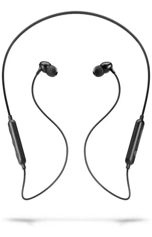 AUDIFONOS DEPORTIVOS BLUETOOTH COLOR NEGRO - 3