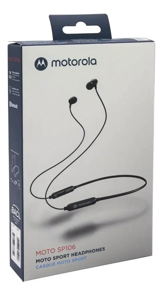 AUDIFONOS DEPORTIVOS BLUETOOTH COLOR NEGRO - 5