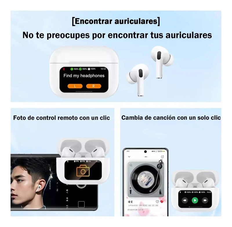 AUDIFONOS IN-EAR INALAMBRICOS CON CANCELACION DE RUIDO - 3