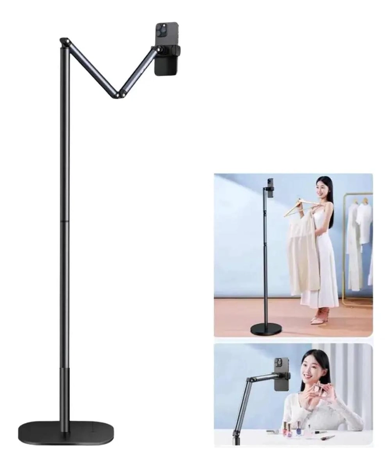 GENÉRICO SOPORTE DE PISO PLEGABLE TELESCOPICO PARA TELE FONO