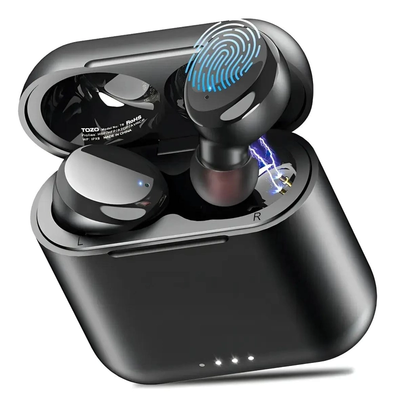 AUDIFONOS TRUE WIRELESS IPX8 NEGRO - 2