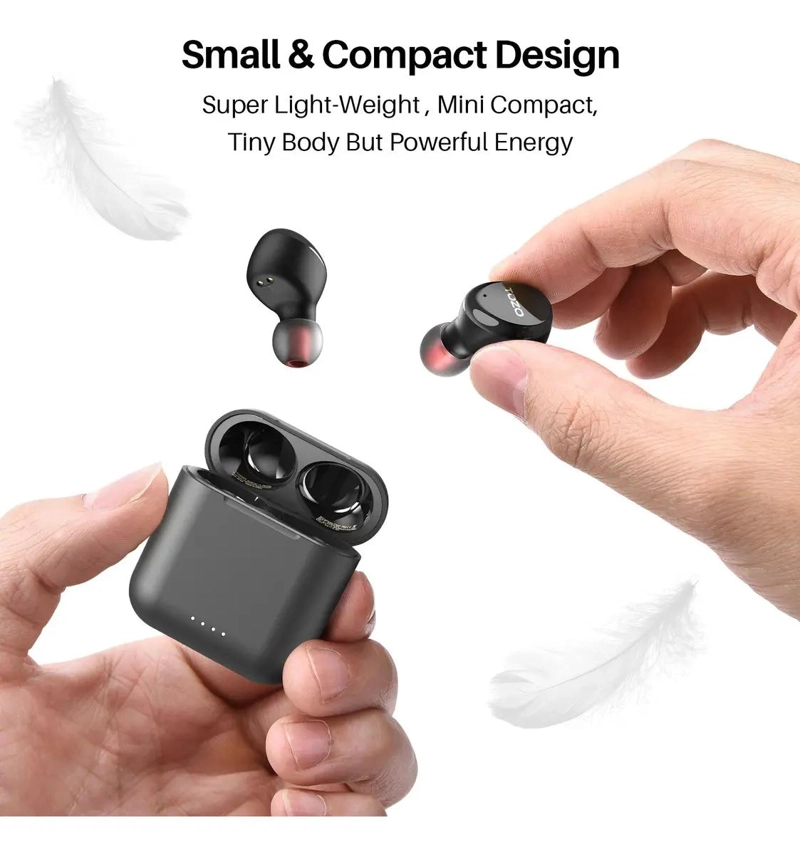 AUDIFONOS TRUE WIRELESS IPX8 NEGRO - 4