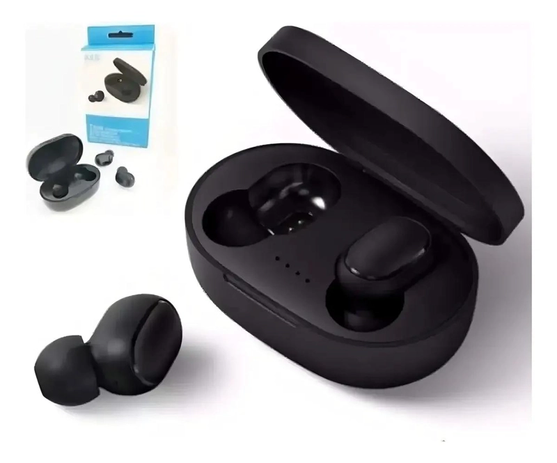 AUDIFONOS INALAMBRICOS 5.1 MIPODS A6S COLOR NEGRO - 3