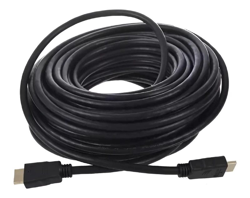 GENÉRICO CABLE HDMI 20 METROS V2.0 4K 24 AWG ALTA CALIDAD