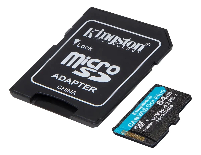 TARJETA DE MEMORIA 64GB CANVAS GO! PLUS KINGSTON - 2