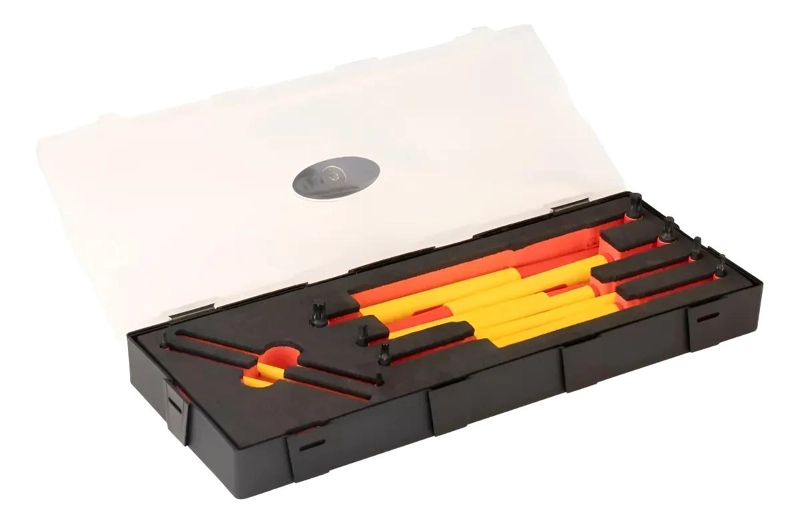 GENÉRICO JUEGO DE LLAVES TORX AISLADAS T10 A T50 9 PIEZAS