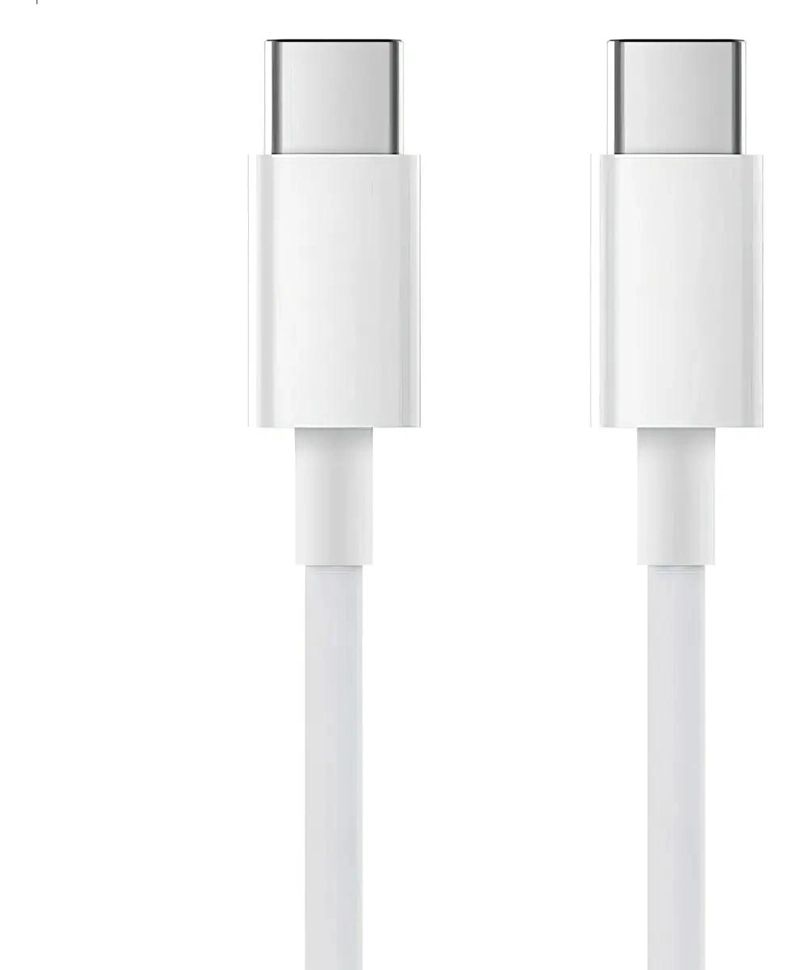 CABLE FLEXIBLE TIPO C BLANCO PARA IPHONE 15 PLUS Y 15 - 3