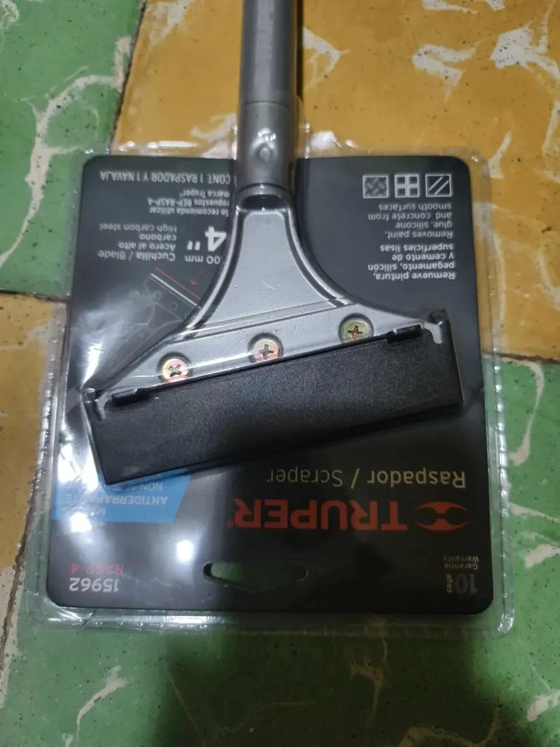 RASPADOR DE PINTURA CON HOJA DE ACERO 10CM - 5