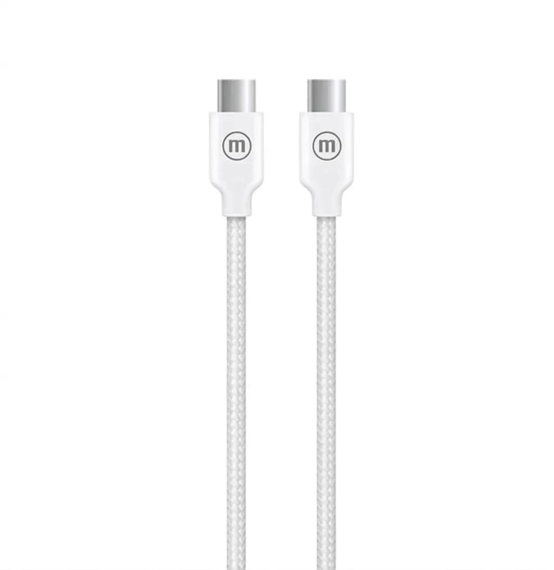 GENÉRICO CABLE USB C A USB C TRENZADO 2 METROS CARGA RAPIDA