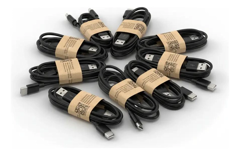 GENÉRICO PACK 20 CABLES MICRO USB COLOR BLANCO