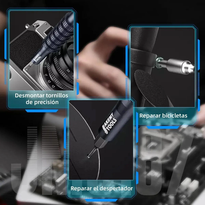 SET DE 83 HERRAMIENTAS DE PRECISION PARA REPARACION - 5