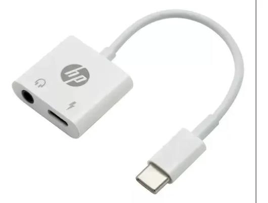 ADAPTADOR USB-C A USB-C Y JACK 3,5MM BLANCO - 4