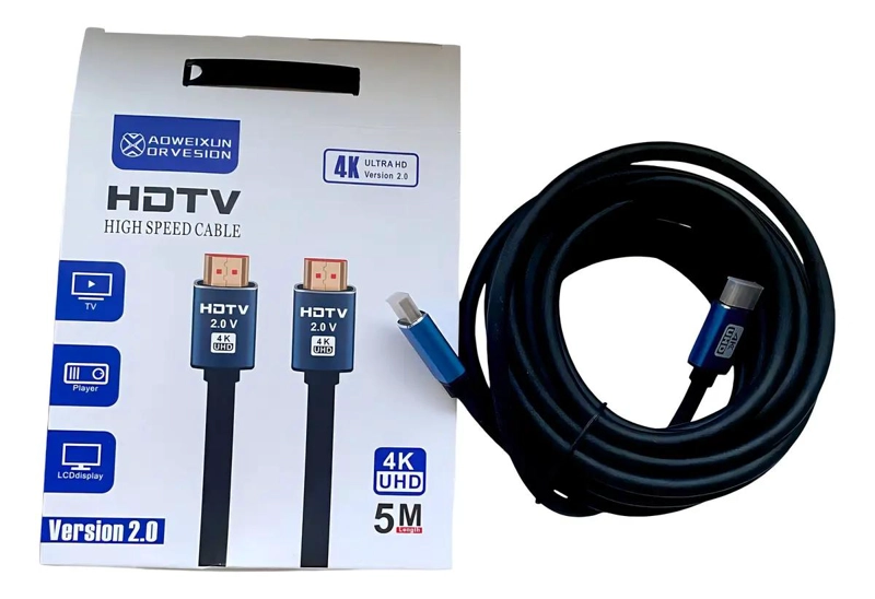 CABLE HDMI 5 METROS 2.0 PARA 4K HDTV - 2