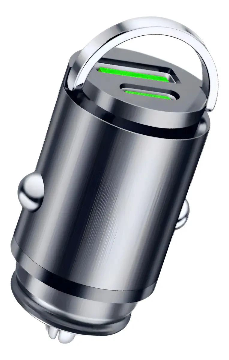 GENÉRICO CARGADOR RAPIDO PARA AUTO 100W USB TIPO C 12-24V