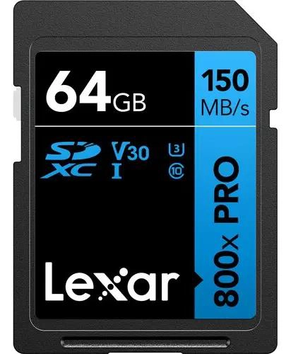 GENÉRICO TARJETA DE MEMORIA SDXC 64GB UHS-I V30 150MB/S