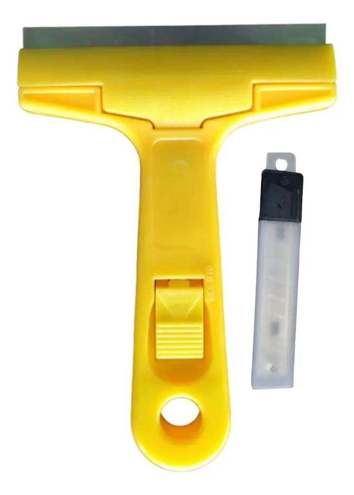 RASPADOR DE VIDRIO Y SUPERFICIES CON MANGO ANTIDESLIZANTE - 1