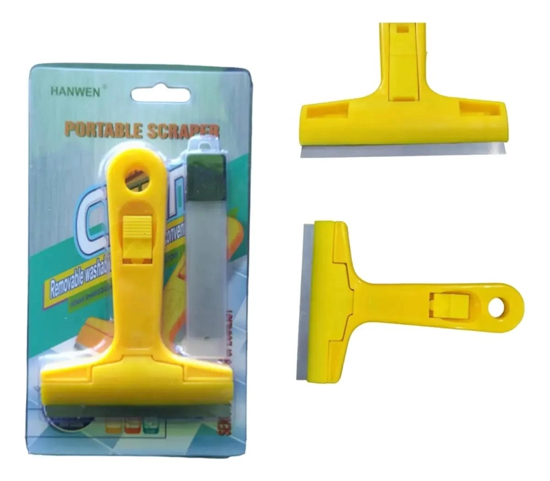 RASPADOR DE VIDRIO Y SUPERFICIES CON MANGO ANTIDESLIZANTE - 4