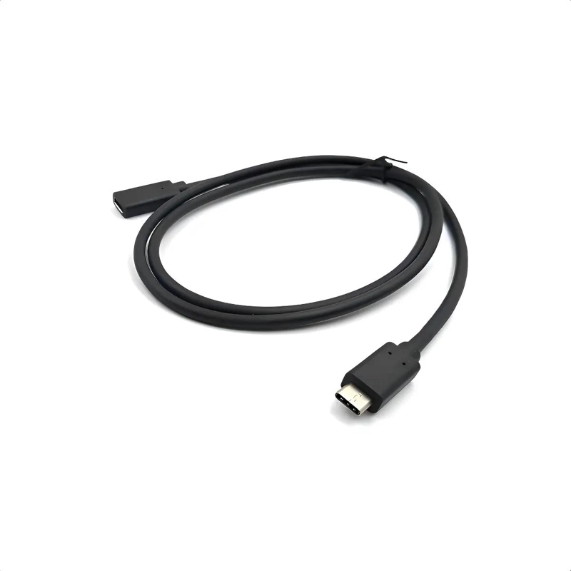 GENÉRICO CABLE EXTENSION USB TIPO C 1M NEGRO