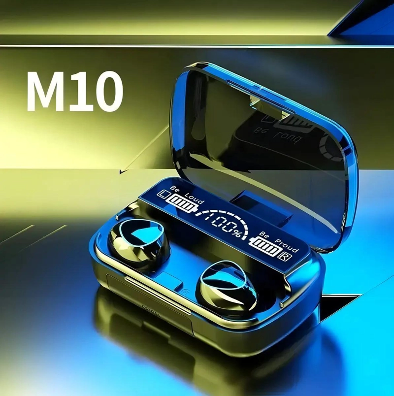 AUDIFONOS INALAMBRICOS BLUETOOTH V5.1 CON POWERBANK 2000M - 2