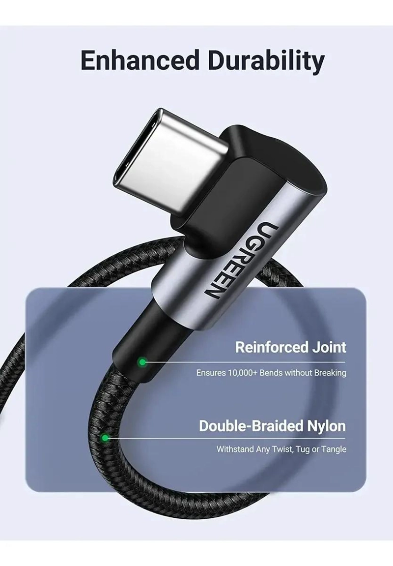 CABLE TIPO C CARGA RAPIDA 100W 2 METROS - 2