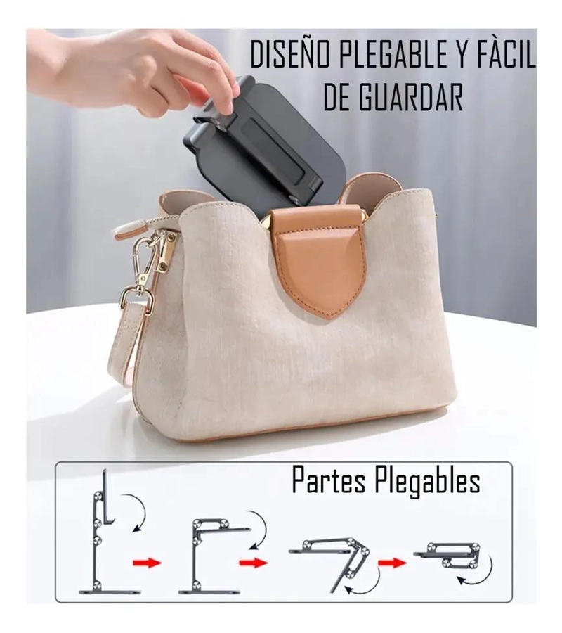 SOPORTE DE ESCRITORIO AJUSTABLE PARA SMARTPHONE Y TABLET - 2