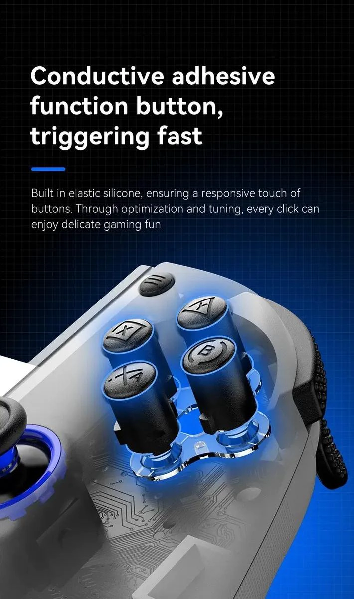 CONTROL GAMEPAD JOYSTICK BLUETOOTH PARA CELULAR - 5