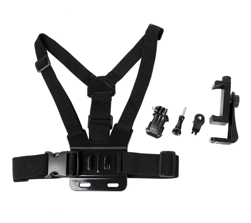 SOPORTE AJUSTABLE PARA CELULAR CON ARNE S DE PECHO - 3