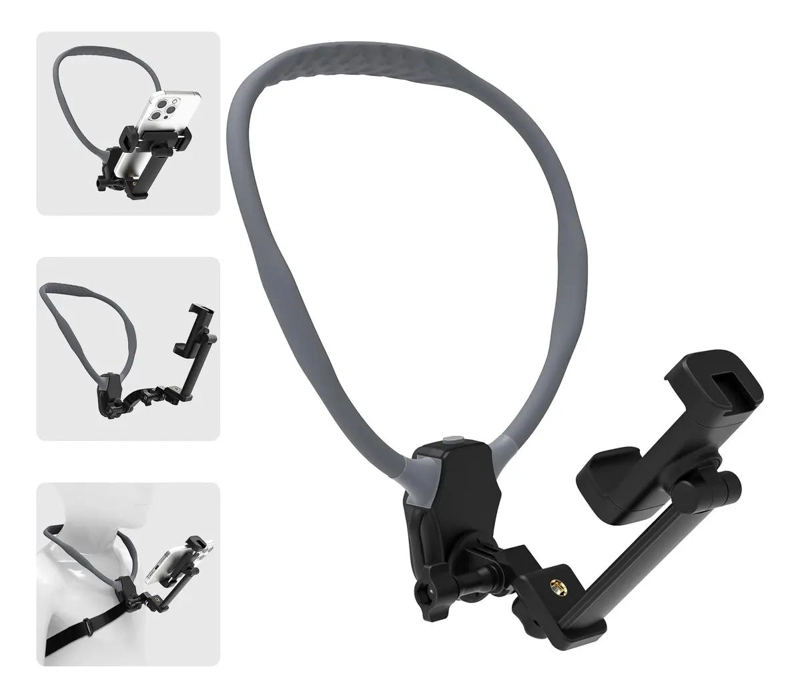 SOPORTE AJUSTABLE PARA CELULAR EN CUELLO Y PECHO - 1
