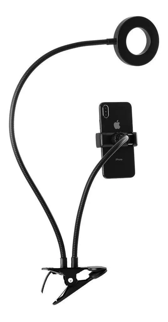 SOPORTE BRAZO AJUSTABLE PARA TELE FONO CON RINGLIGHT - 2