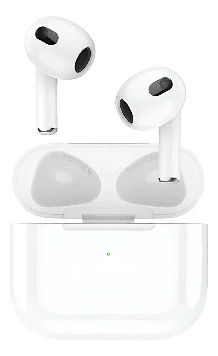 AUDIFONOS BLUETOOTH IN-EAR 3RA GENERACION BLANCO - 1