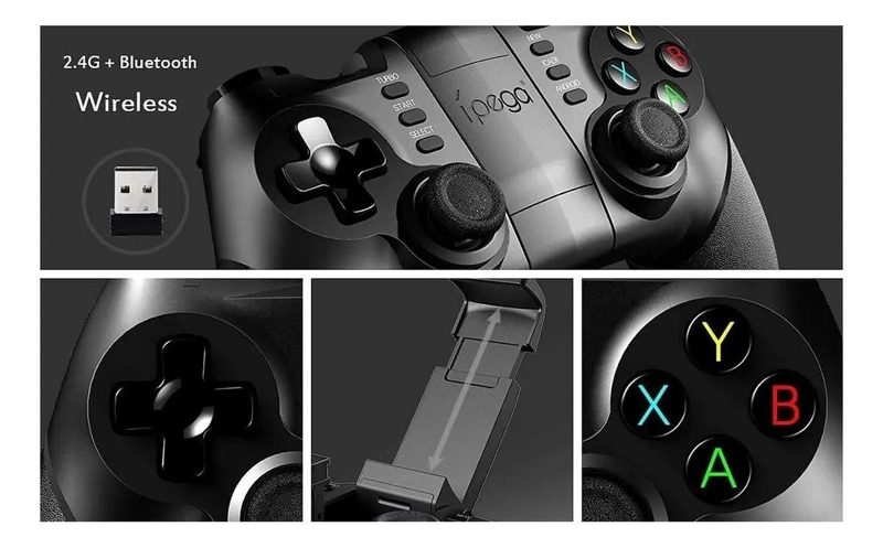 JOYSTICK INALAMBRICO BLUETOOTH PARA PS3 COLOR NEGRO - 5