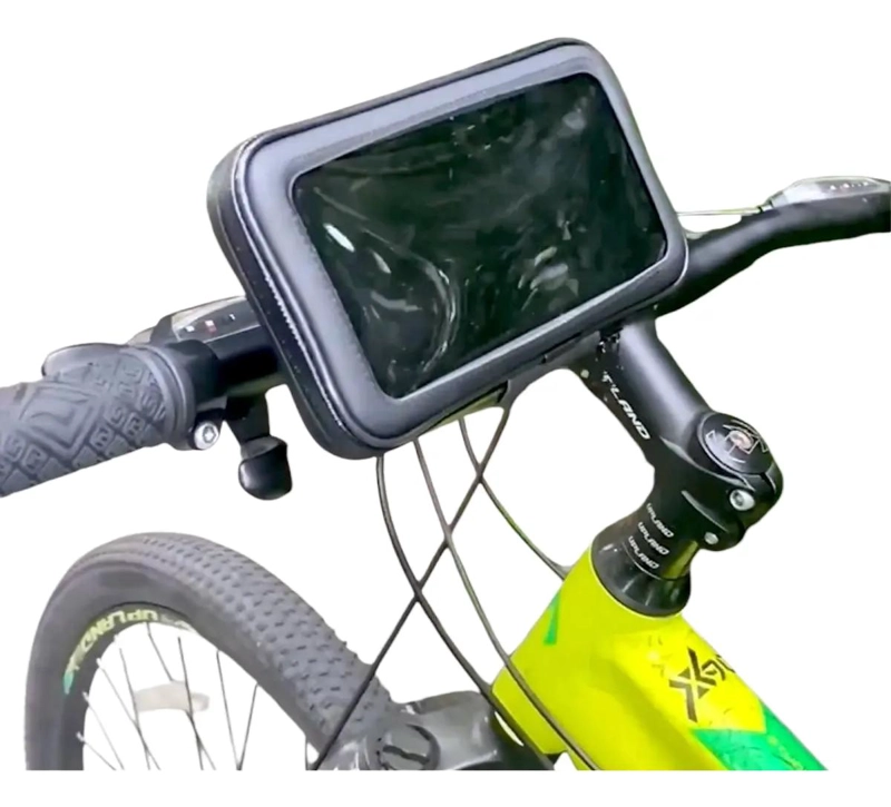 PORTA SMARTPHONE IMPERMEABLE PARA MOTO Y BICICLETA - 2