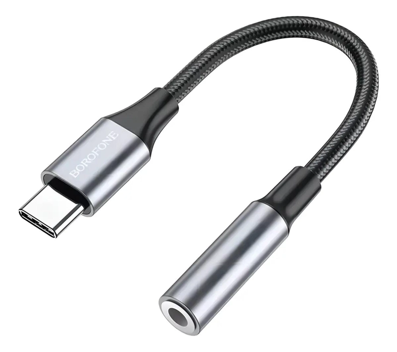 GENÉRICO ADAPTADOR USB-C A JACK 3.5MM NEGRO PARA ANDROID