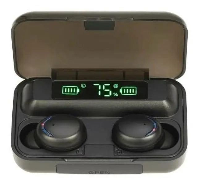 AUDIFONOS IN-EAR GAMER INALAMBRICOS TWS F9-5 NEGRO - 5