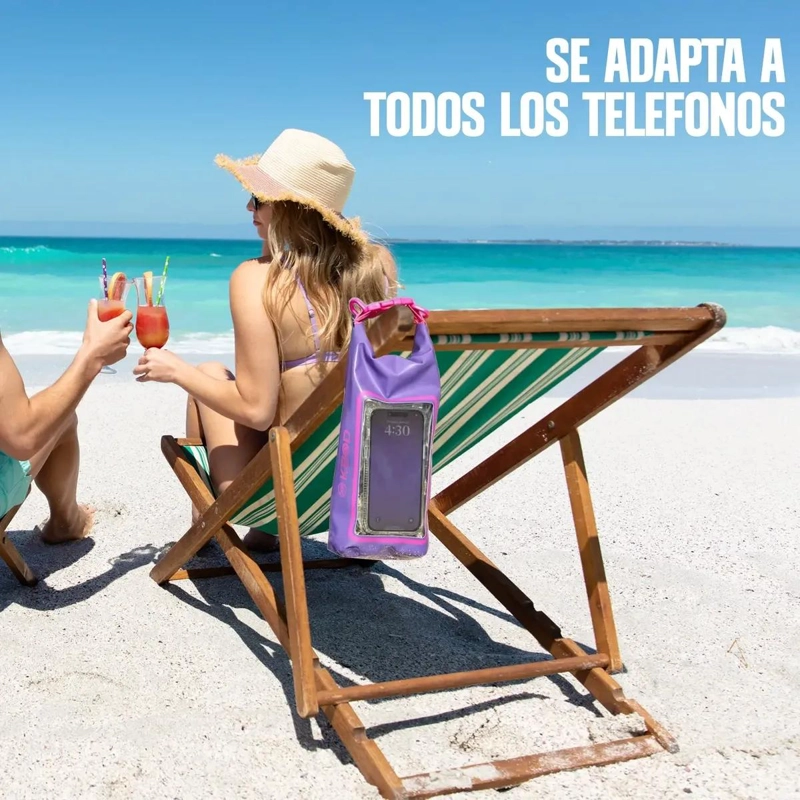 BOLSO SUMERGIBLE PARA CELULAR 2L IMPERMEABLE - 2