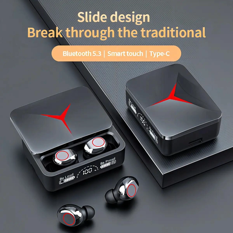 AUDIFONOS INALAMBRICOS M90 PRO TWS BLUETOOTH 5.3 NEGRO - 3